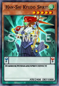 Han-Shi Kyudo Spirit, Yu-Gi-Oh! card, WIND