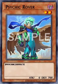 Psychic Rover, Yu-Gi-Oh! card, DARK