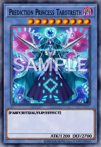 Prediction Princess Tarotreith, Yu-Gi-Oh! card, DARK