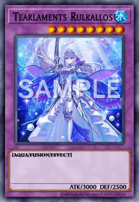 Tearlaments Rulkallos, Yu-Gi-Oh! card, WATER