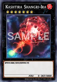 Kashtira Shangri-Ira, Yu-Gi-Oh! card, FIRE