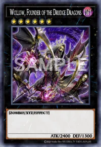 Wollow, Founder of the Drudge Dragons, Yu-Gi-Oh! card, DARK