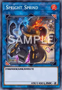 Spright Sprind, Yu-Gi-Oh! card, FIRE