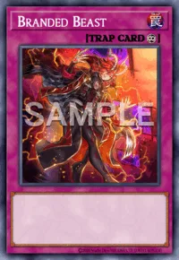 Branded Beast, Yu-Gi-Oh! card, TRAP