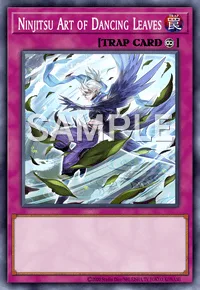 Ninjitsu Art of Dancing Leaves, Yu-Gi-Oh! card, TRAP