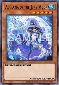 Adularia of the June Moon, Yu-Gi-Oh! card, WATER