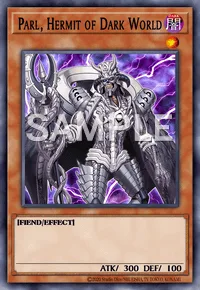 Parl, Hermit of Dark World, Yu-Gi-Oh! card, DARK