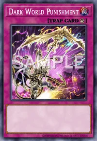 Dark World Punishment, Yu-Gi-Oh! card, TRAP