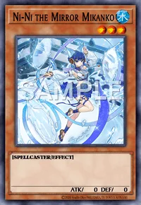 Ni-Ni the Mirror Mikanko, Yu-Gi-Oh! card, WATER
