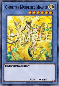 Ohime the Manifested Mikanko, Yu-Gi-Oh! card, LIGHT