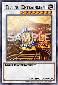 Tilting Entrainment, Yu-Gi-Oh! card, EARTH