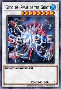 Guoglim, Spear of the Ghoti, Yu-Gi-Oh! card, WATER