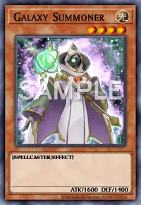 Galaxy Summoner, Yu-Gi-Oh! card, LIGHT