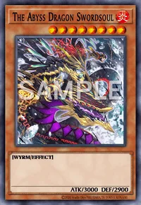 The Abyss Dragon Swordsoul, Yu-Gi-Oh! card, FIRE