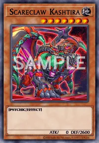 Scareclaw Kashtira, Yu-Gi-Oh! card, EARTH