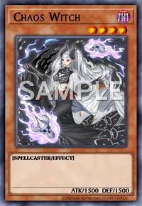 Chaos Witch, Yu-Gi-Oh! card, DARK