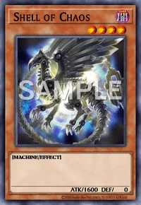 Shell of Chaos, Yu-Gi-Oh! card, DARK