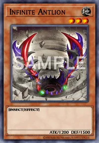 Infinite Antlion, Yu-Gi-Oh! card, EARTH