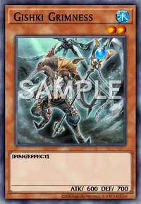 Gishki Grimness, Yu-Gi-Oh! card, WATER
