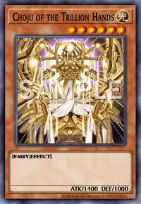 Choju of the Trillion Hands, Yu-Gi-Oh! card, LIGHT