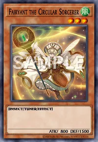 Fairyant the Circular Sorcerer, Yu-Gi-Oh! card, WIND