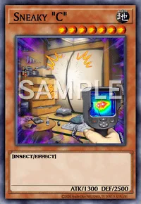Sneaky "C", Yu-Gi-Oh! card, EARTH