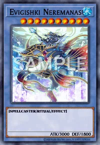 Evigishki Neremanas, Yu-Gi-Oh! card, WATER