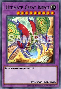 Ultimate Great Insect, Yu-Gi-Oh! card, EARTH