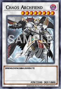 Chaos Archfiend, Yu-Gi-Oh! card, DARK