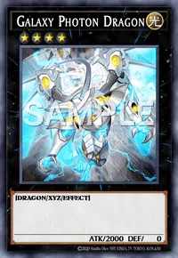 Galaxy Photon Dragon, Yu-Gi-Oh! card, LIGHT