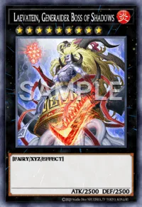 Laevatein, Generaider Boss of Shadows, Yu-Gi-Oh! card, FIRE