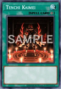 Tenchi Kaimei, Yu-Gi-Oh! card, SPELL