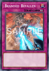 Branded Befallen, Yu-Gi-Oh! card, TRAP