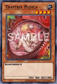 Traptrix Pudica, Yu-Gi-Oh! card, EARTH