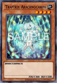Traptrix Arachnocampa, Yu-Gi-Oh! card, EARTH