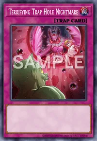 Terrifying Trap Hole Nightmare, Yu-Gi-Oh! card, TRAP
