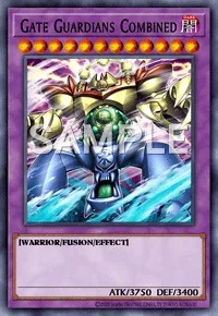 Gate Guardians Combined, Yu-Gi-Oh! card, DARK