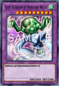 Gate Guardian of Wind and Water, Yu-Gi-Oh! card, WIND