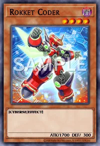 Rokket Coder, Yu-Gi-Oh! card, DARK