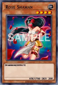 Rose Shaman, Yu-Gi-Oh! card, EARTH