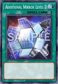 Additional Mirror Level 7, Yu-Gi-Oh! card, SPELL