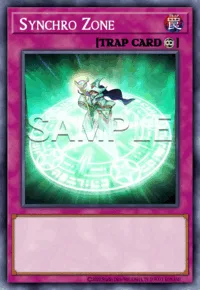 Synchro Zone, Yu-Gi-Oh! card, TRAP