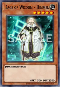 Sage of Wisdom - Himmel, Yu-Gi-Oh! card, EARTH