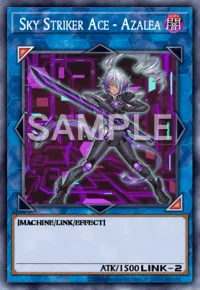 Sky Striker Ace - Azalea, Yu-Gi-Oh! card, DARK