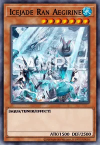 Icejade Ran Aegirine, Yu-Gi-Oh! card, WATER
