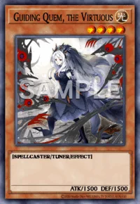 Guiding Quem, the Virtuous, Yu-Gi-Oh! card, LIGHT