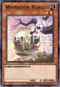 Mannadium Fearless, Yu-Gi-Oh! card, EARTH