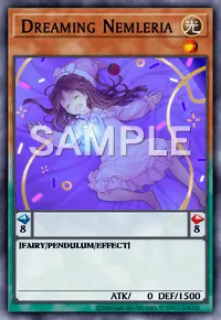Dreaming Nemleria, Yu-Gi-Oh! card, LIGHT