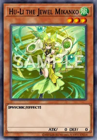 Hu-Li the Jewel Mikanko, Yu-Gi-Oh! card, WIND