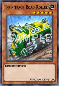 Infinitrack Road Roller, Yu-Gi-Oh! card, EARTH